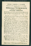  Clermonts, overleden op maandag 11 november 1918